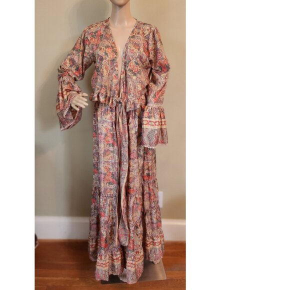 Zury Dress • two-piece silk pajamas